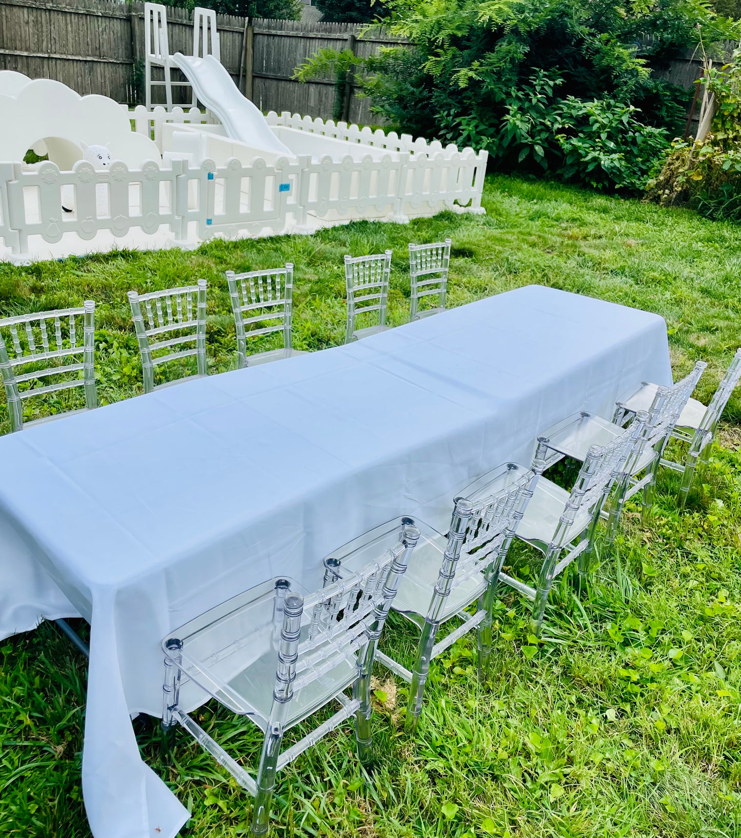 CLEAR CHIAVARI PACKAGE